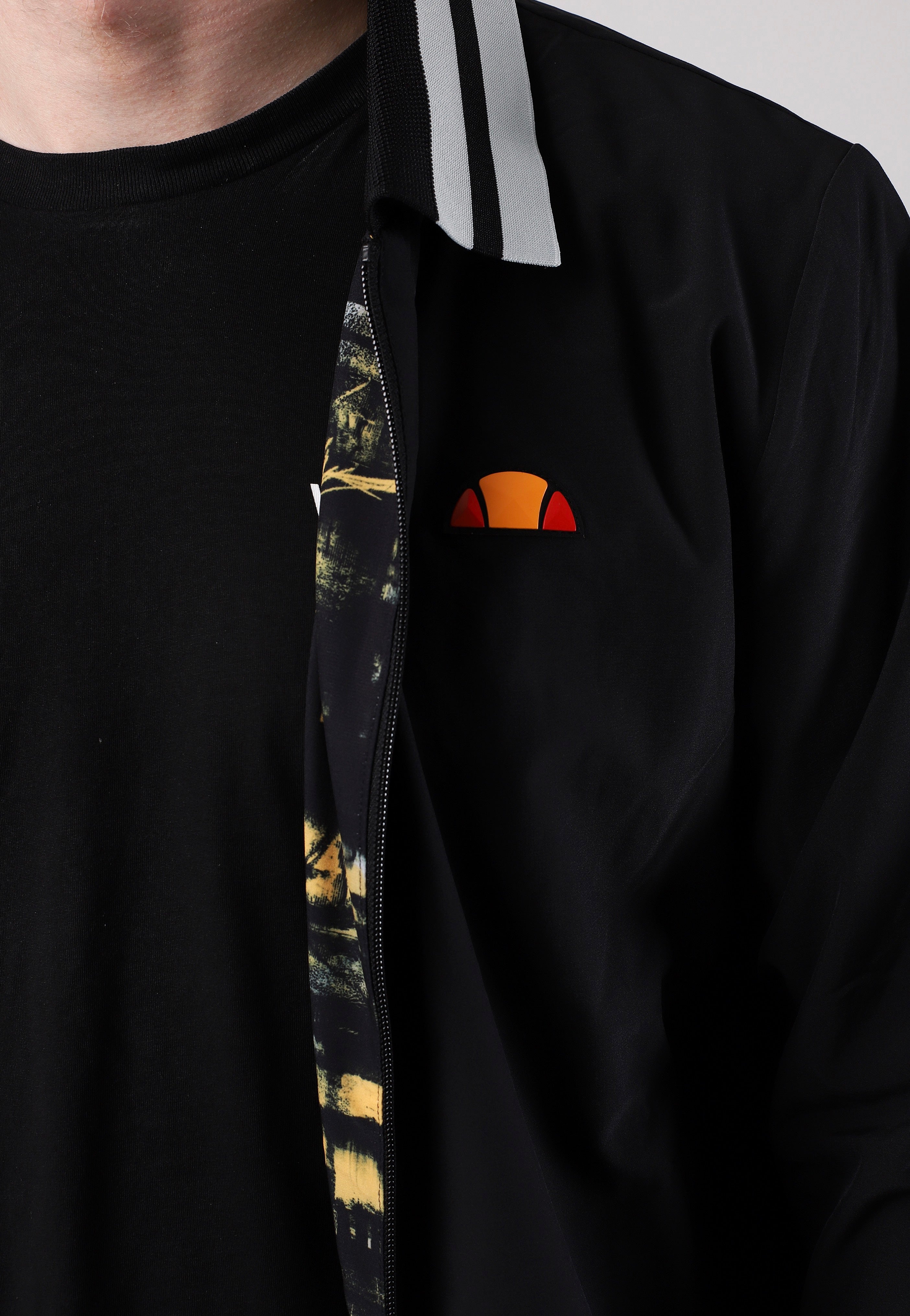 Ellesse - Main Track Black/Multi - Track Jacket | Men-Image