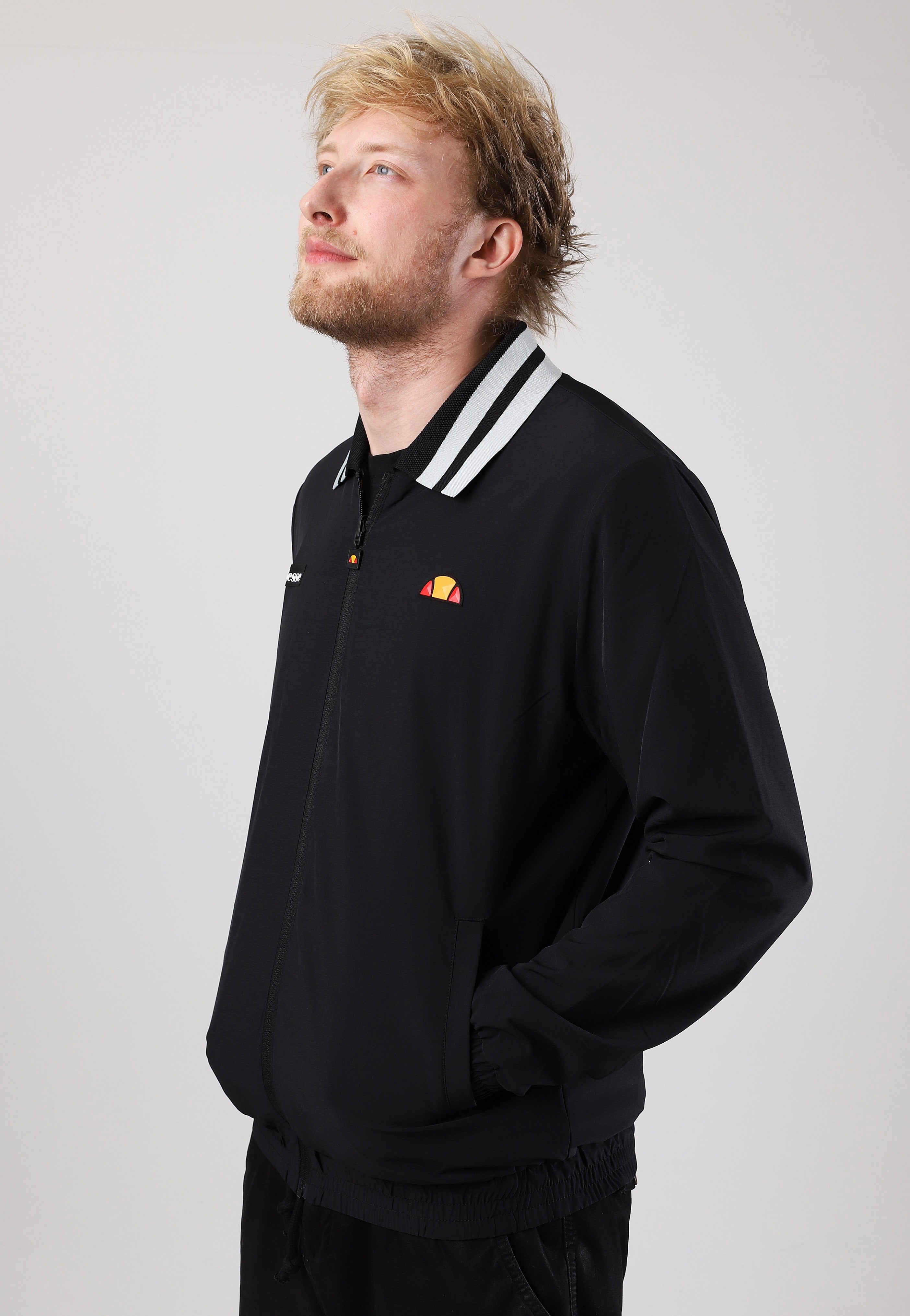 Ellesse - Main Track Black/Multi - Track Jacket | Men-Image