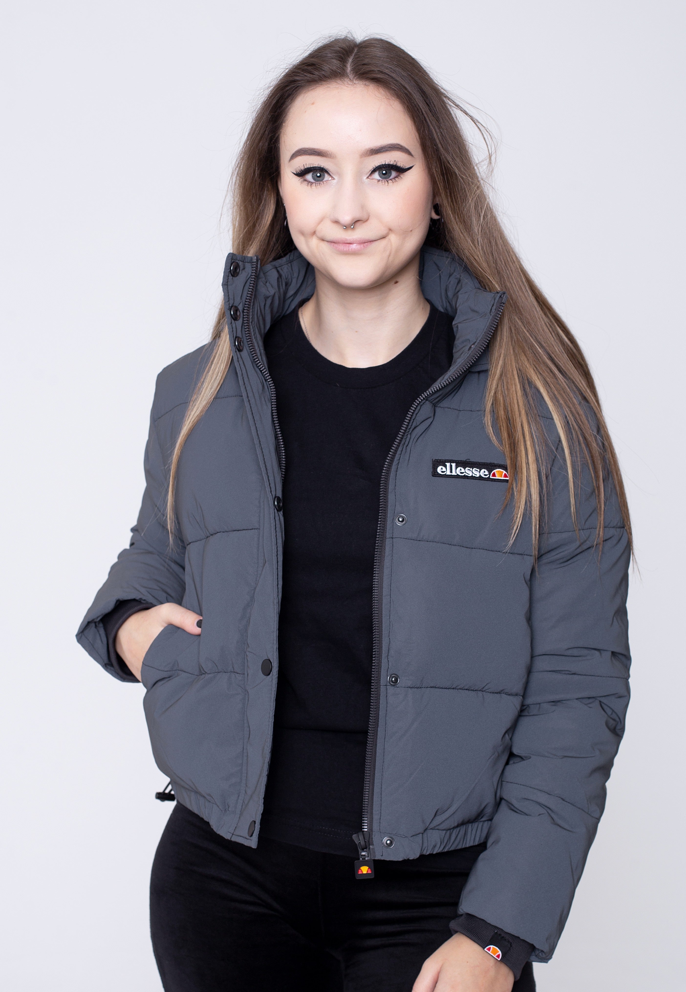 Ellesse - Monolis Padded Black - Jacket | Women-Image