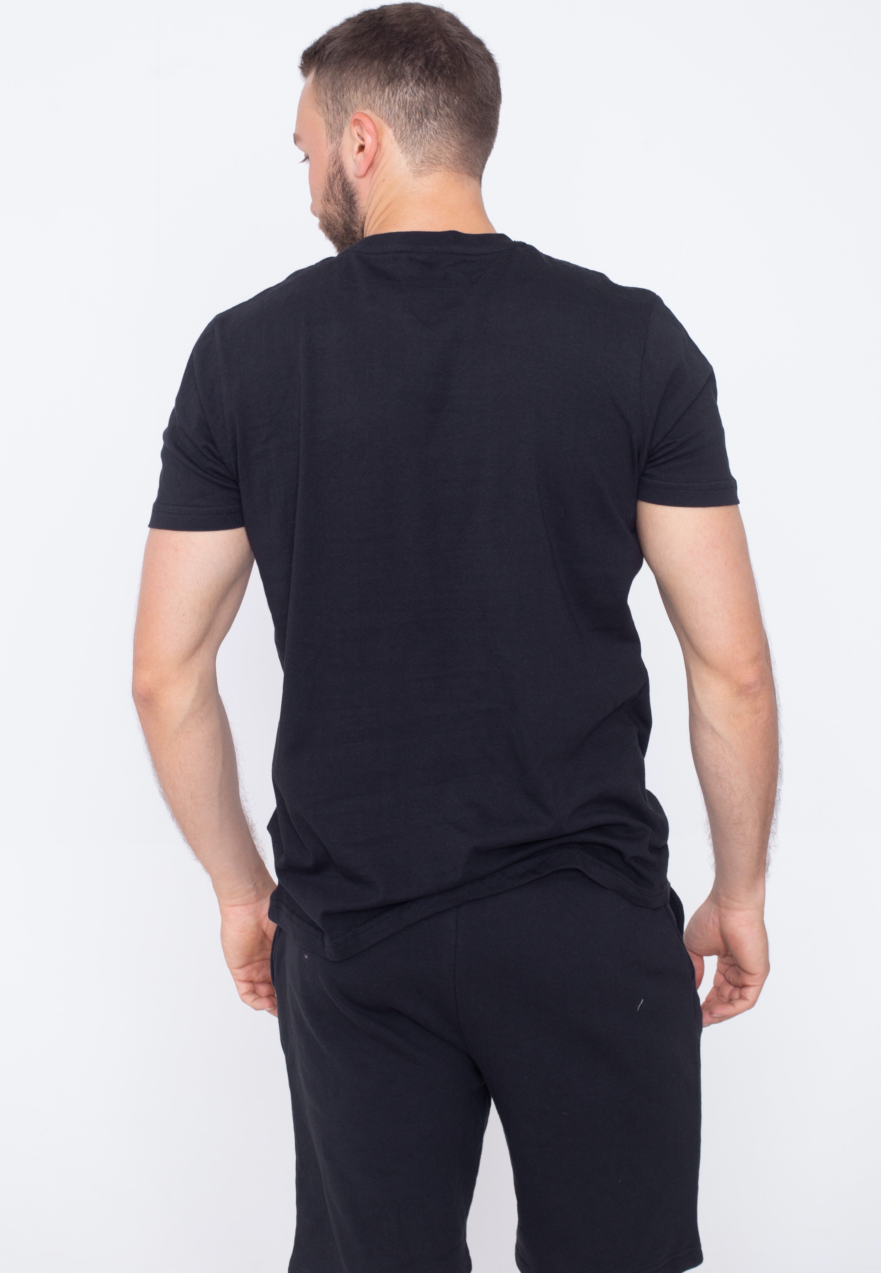 Ellesse - Oulan Set Washed Black - T-Shirt + Shorts | Men-Image