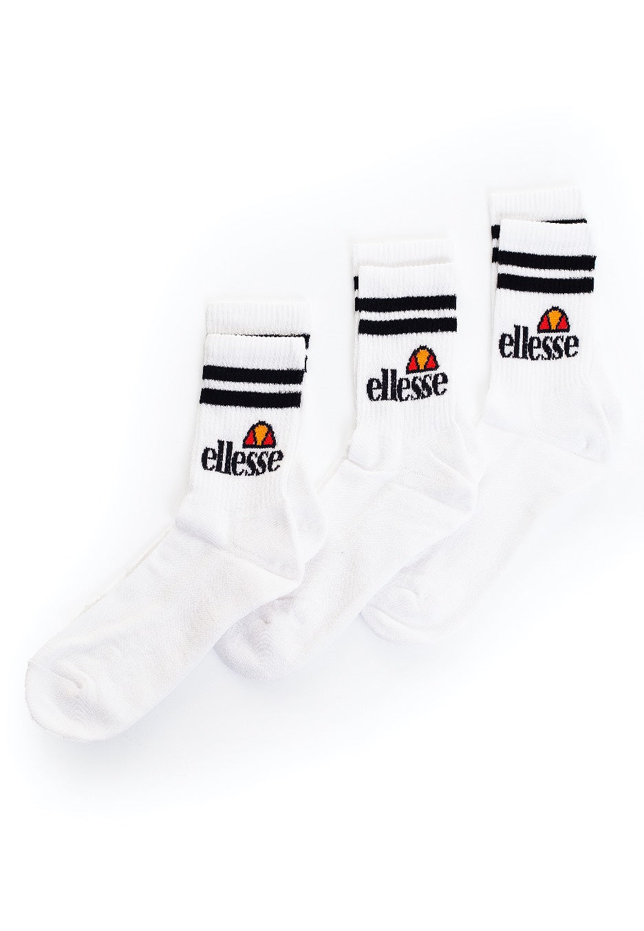 Ellesse - Pullo 3 Pack White - Socks | Neutral-Image