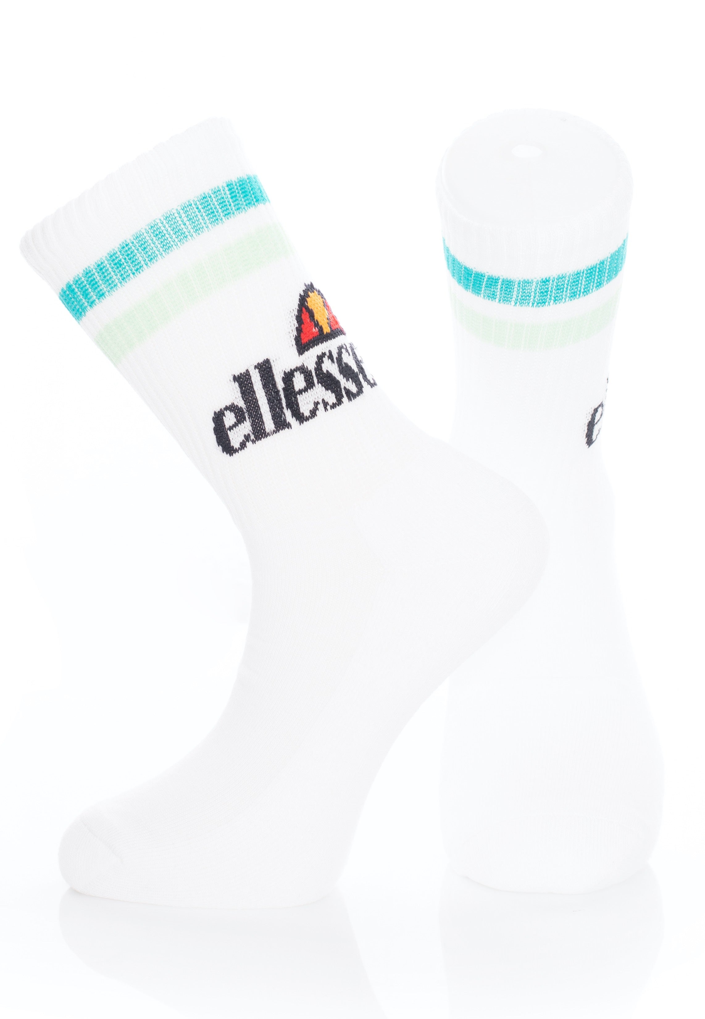 Ellesse - Pullo White/Teal - Socks | Neutral-Image