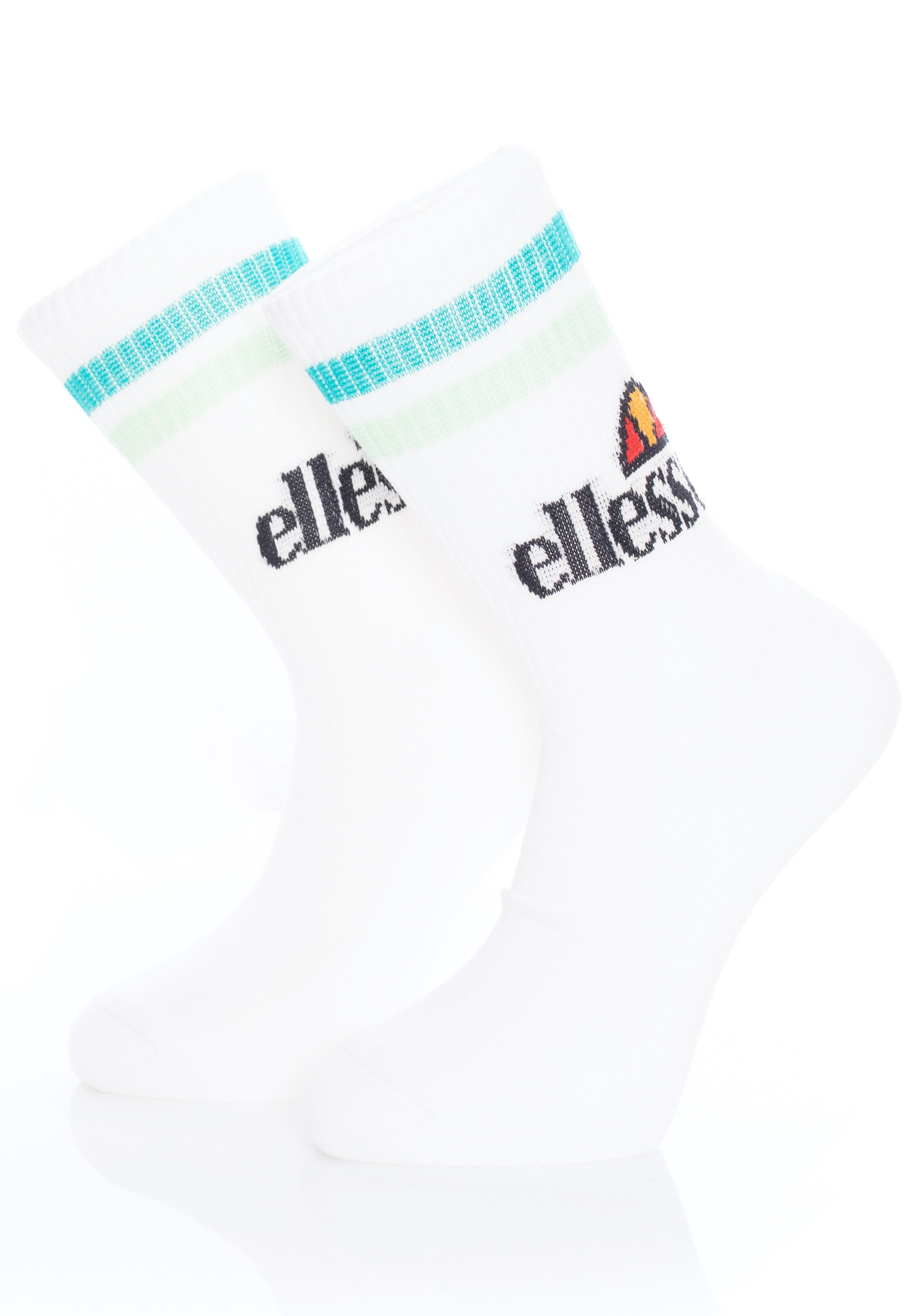 Ellesse - Pullo White/Teal - Socks | Neutral-Image