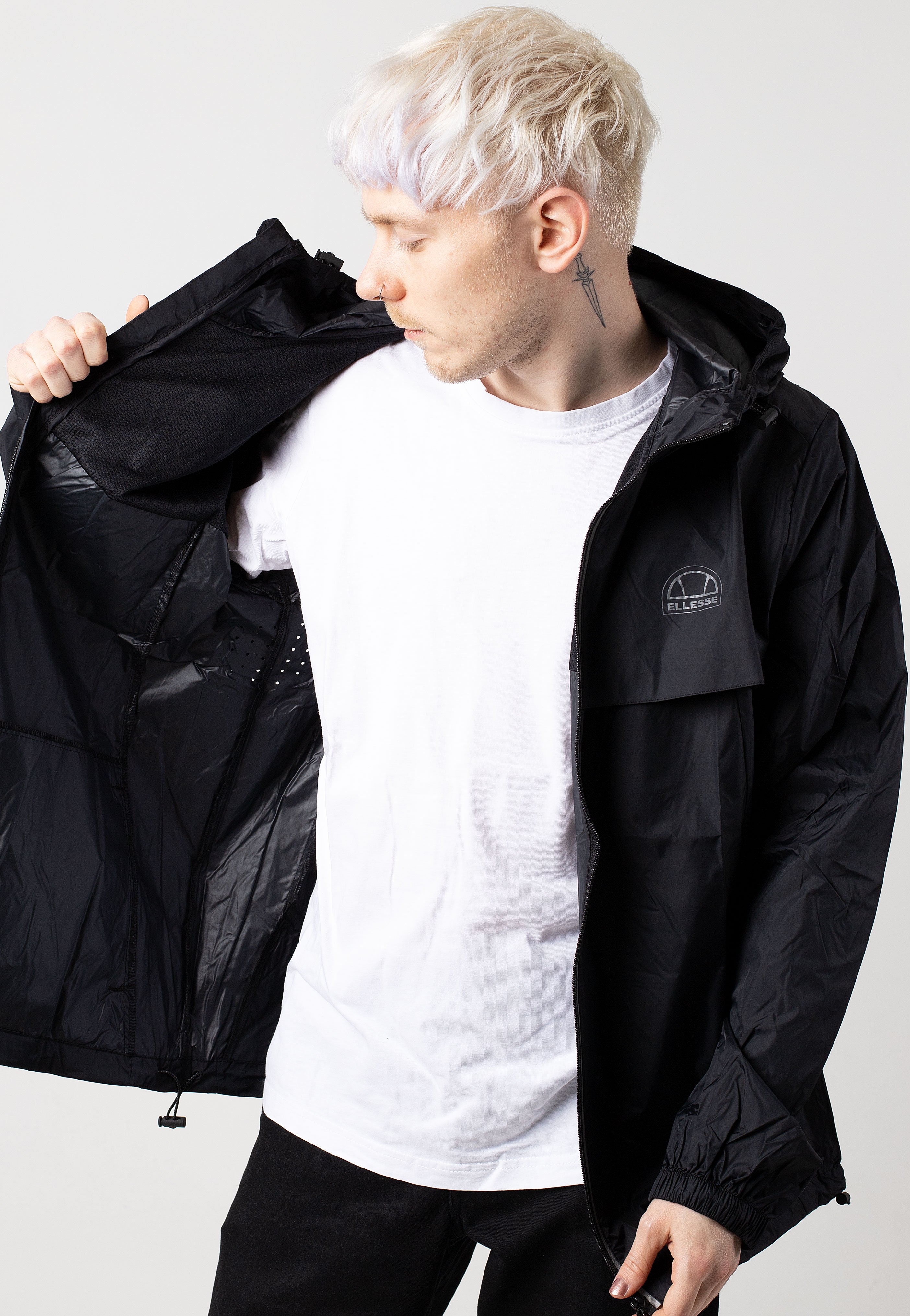 Ellesse - Voleta Fz Black - Jacket | Men-Image