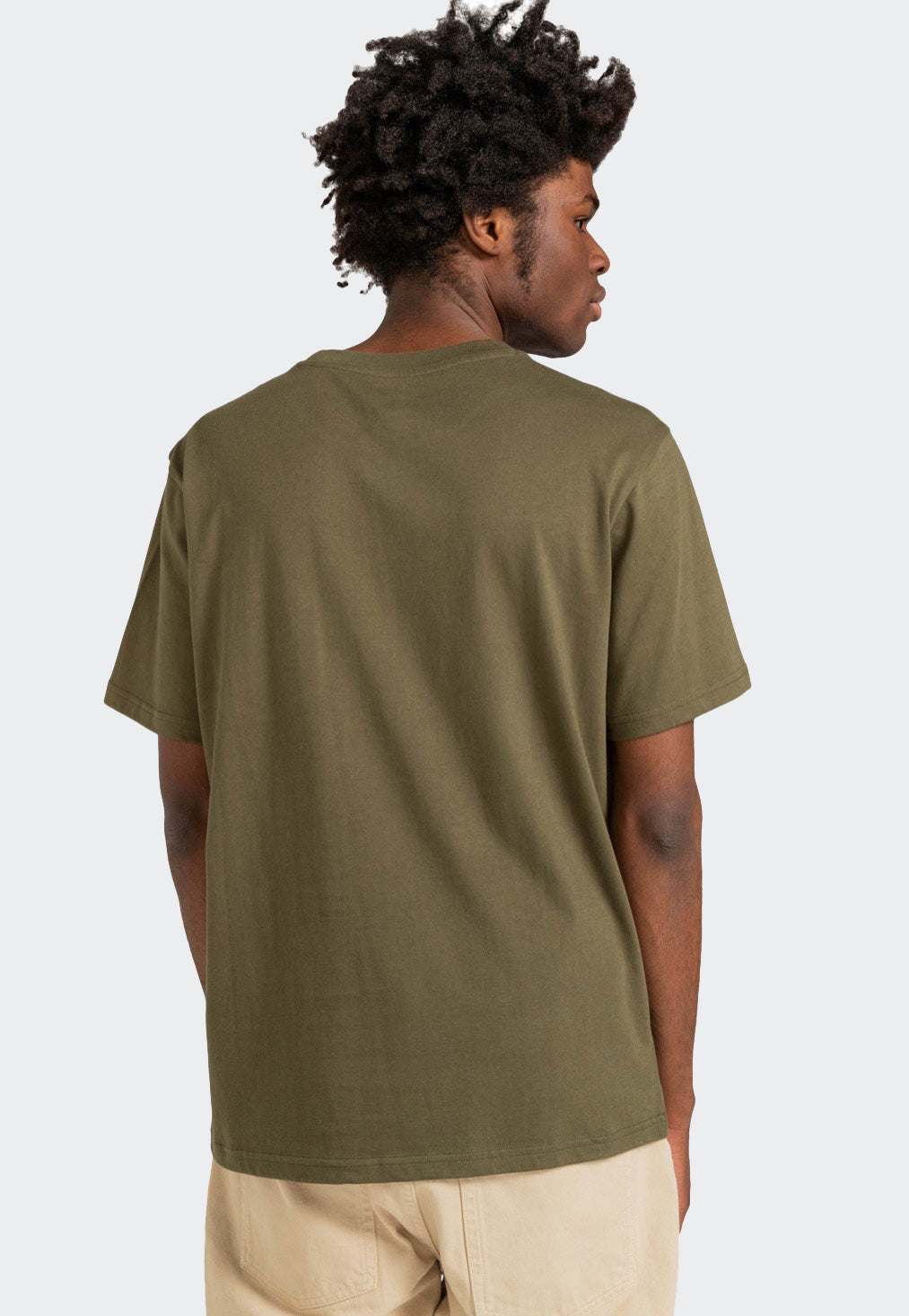 Element - Basic Pocket Label Army - T-Shirt | Men-Image