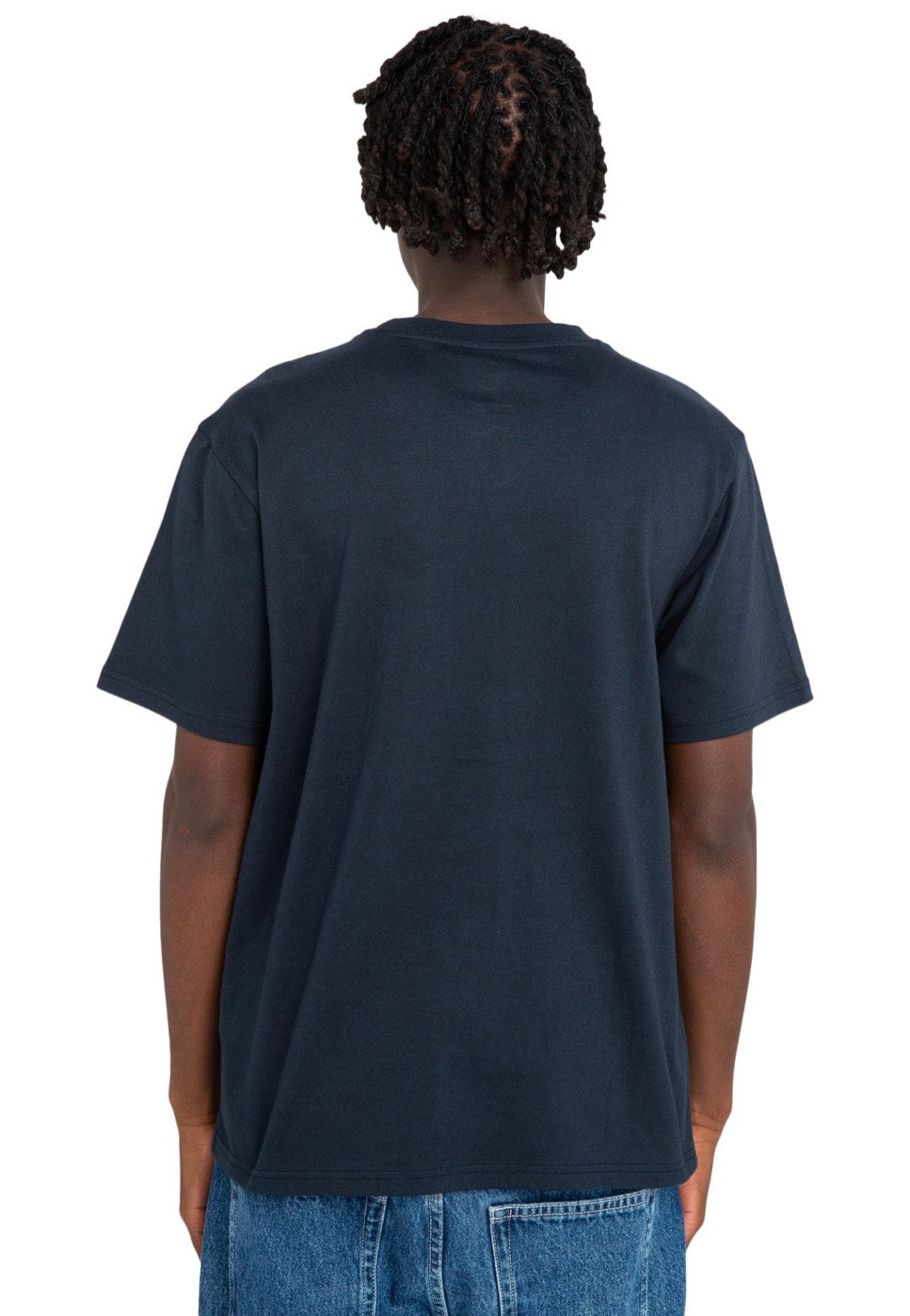 Element - Basic Pocket Label Eclipse Navy - T-Shirt | Men-Image