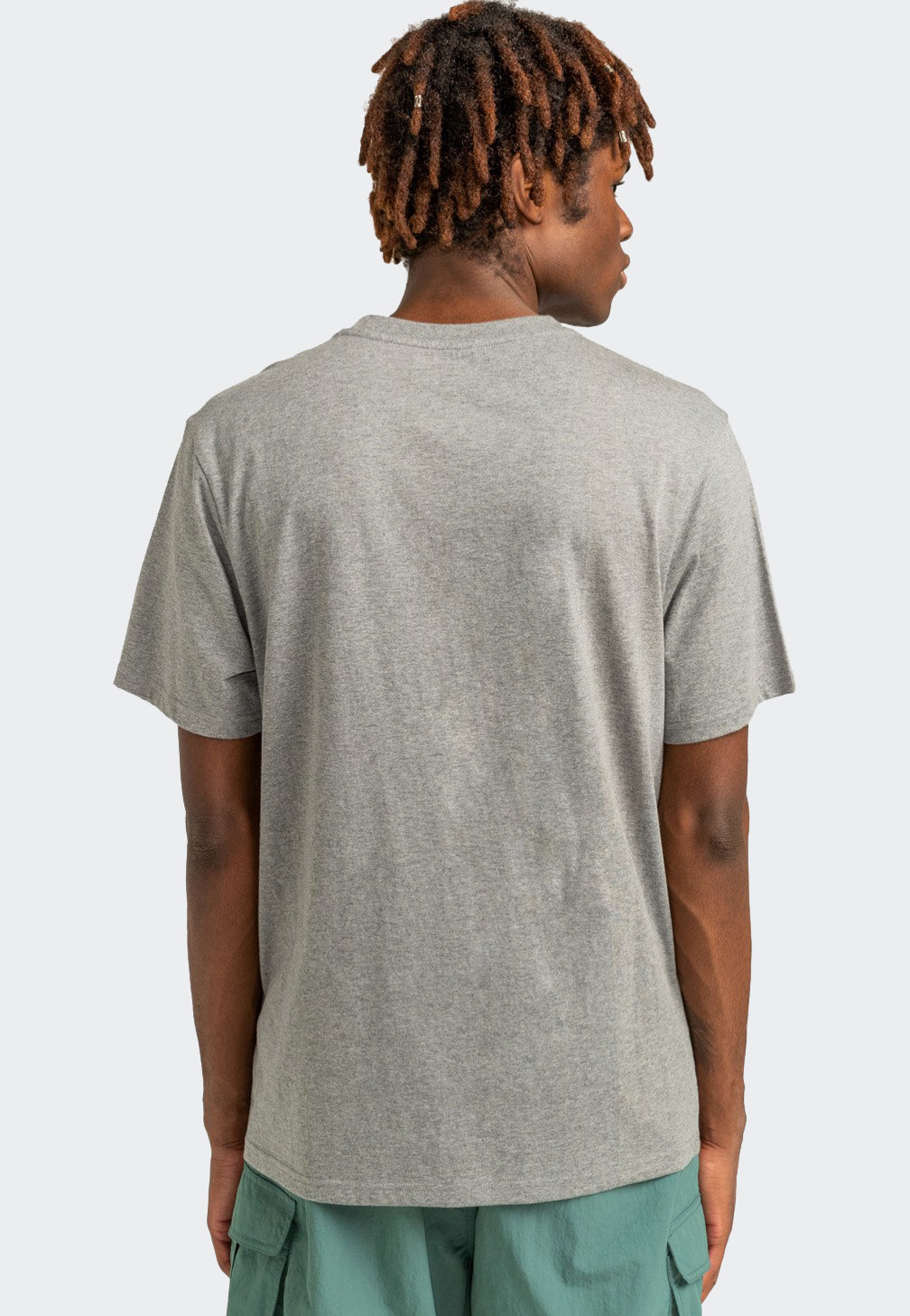 Element - Basic Pocket Label Grey Heather - T-Shirt | Men-Image