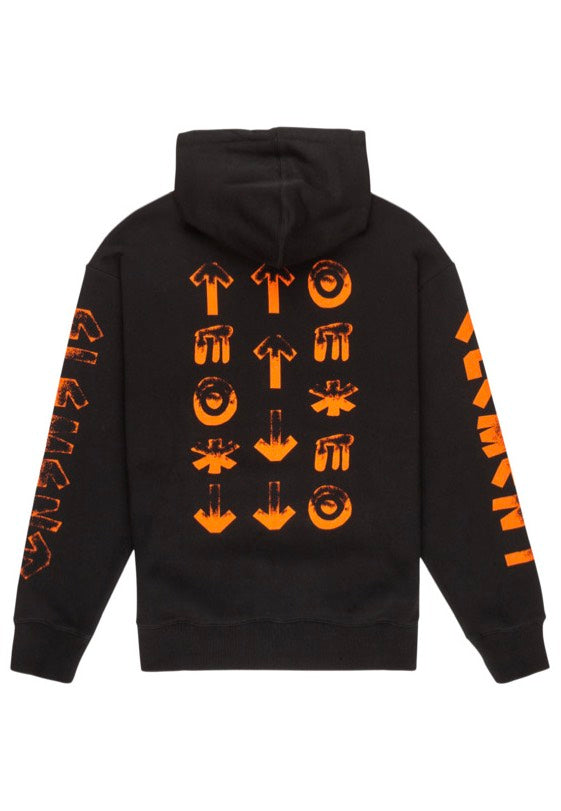 Element - Runes Hood Flint Black - Hoodie | Men-Image