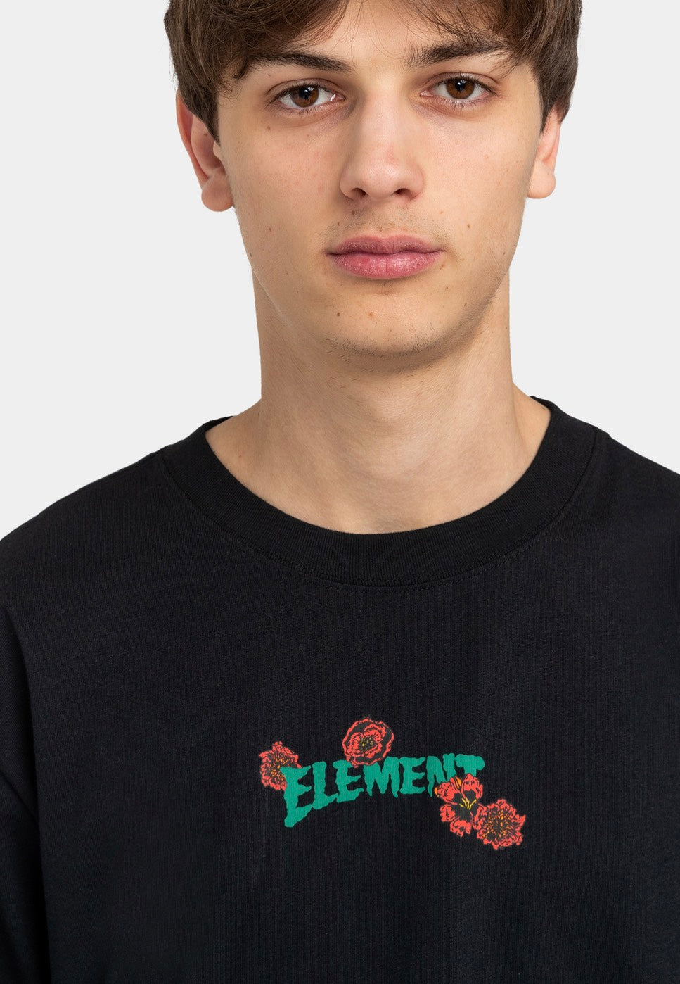 Element - Hirotton Botanical Flint Black - T-Shirt | Men-Image