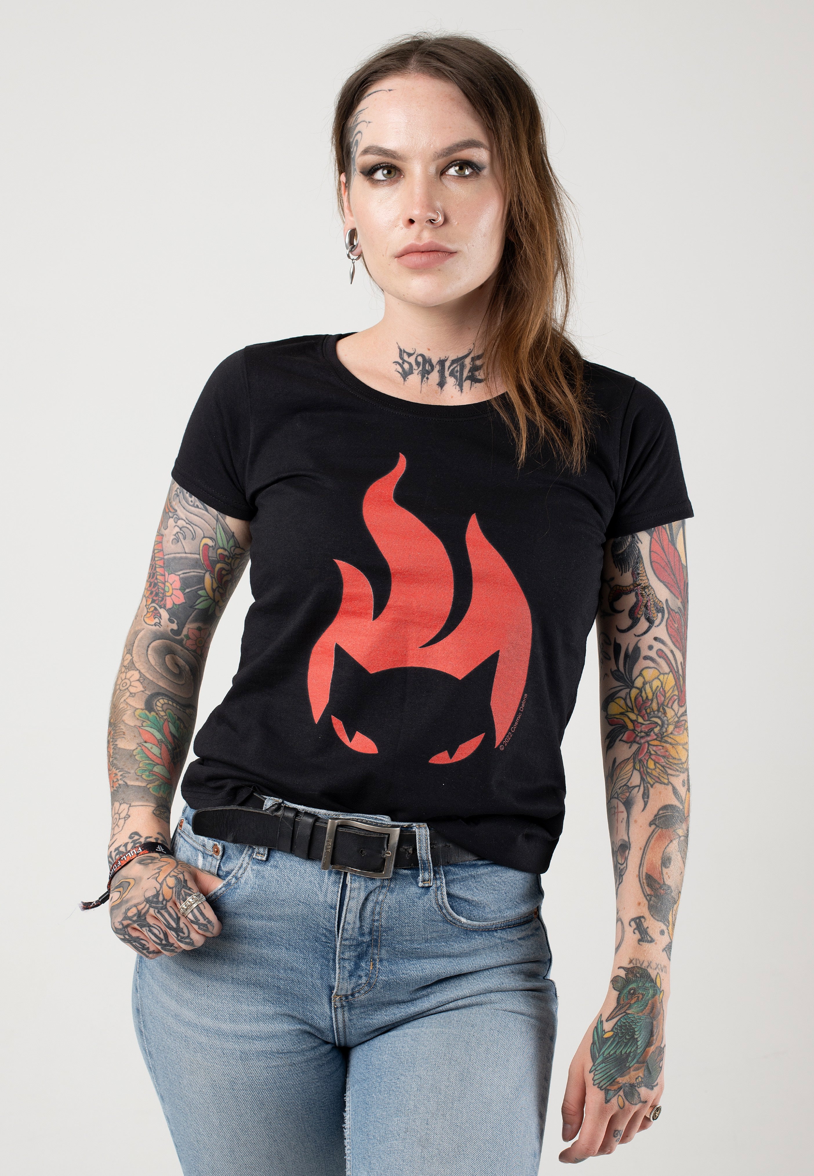 Emily The Strange - Firey Fluff - Girly | Women-Image