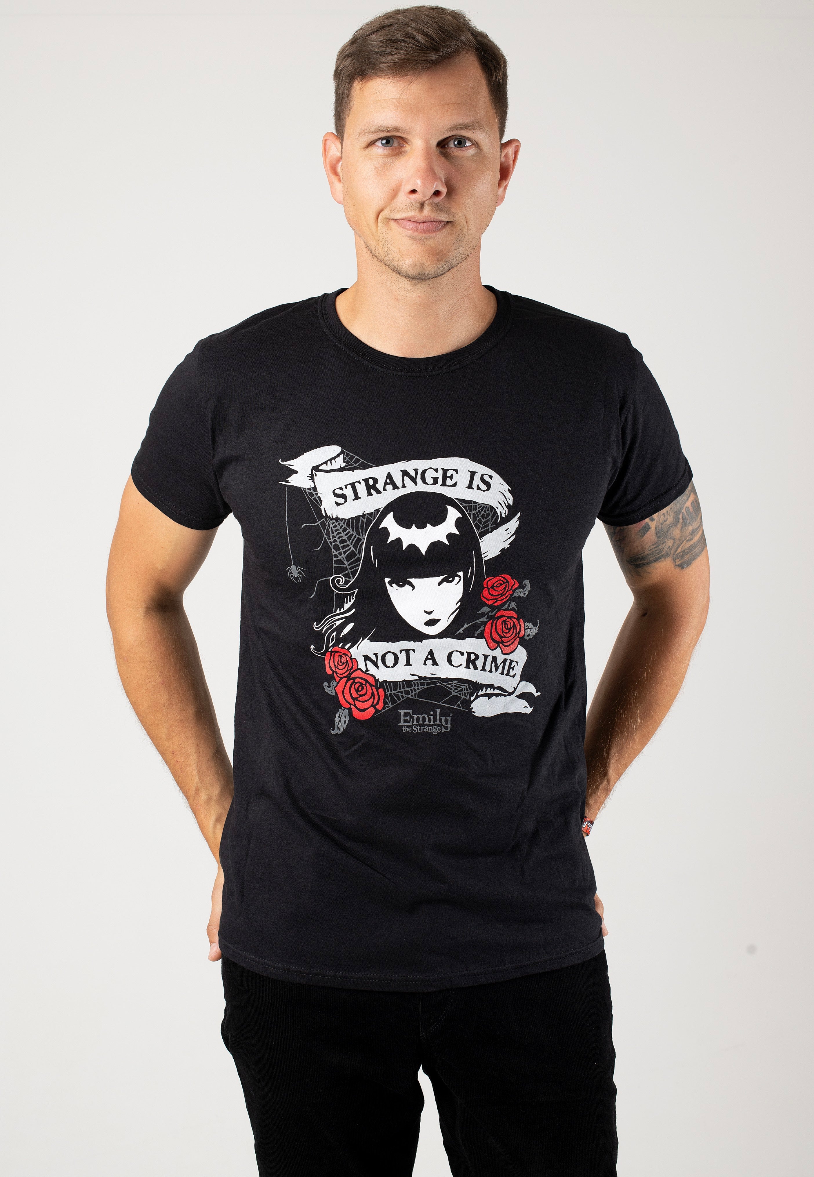 Emily The Strange - Not A Crime  - T-Shirt | Men-Image