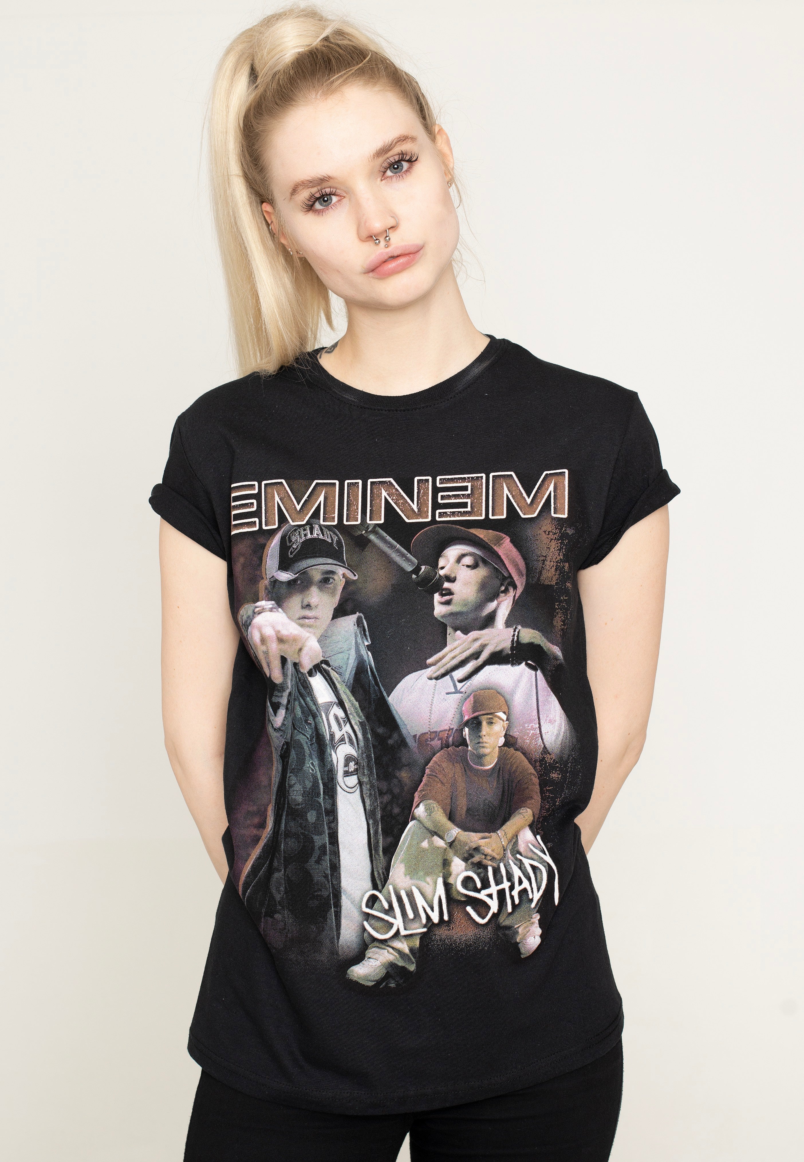 Eminem - Slim Shady Homage - T-Shirt | Women-Image