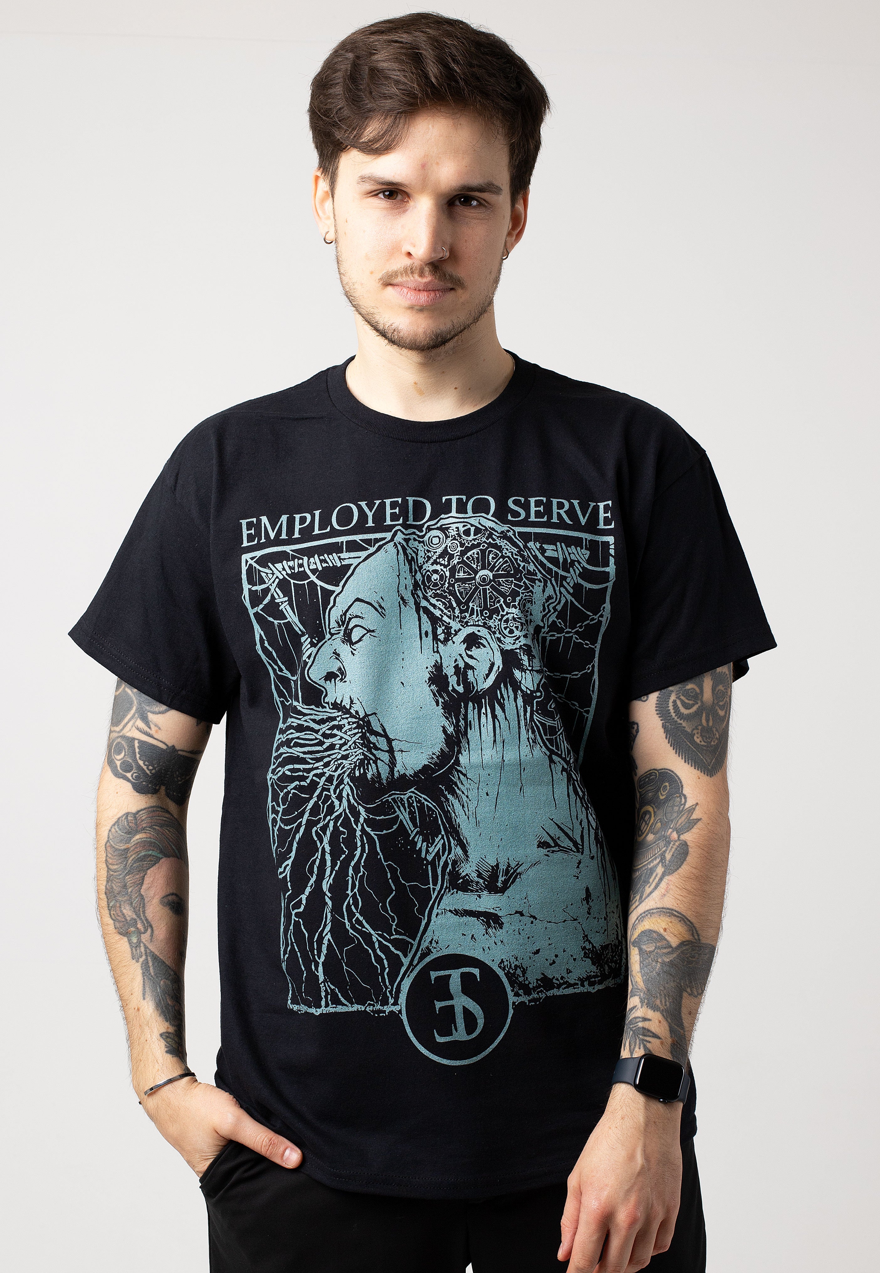 Employed To Serve - Force Fed - T-Shirt | Men-Image