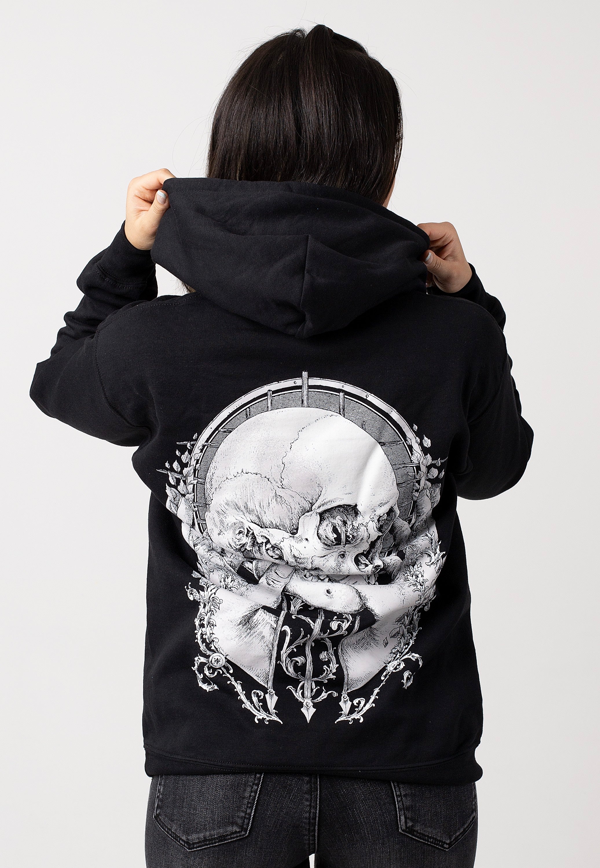 Employed To Serve - Skull - Hoodie | Women-Image