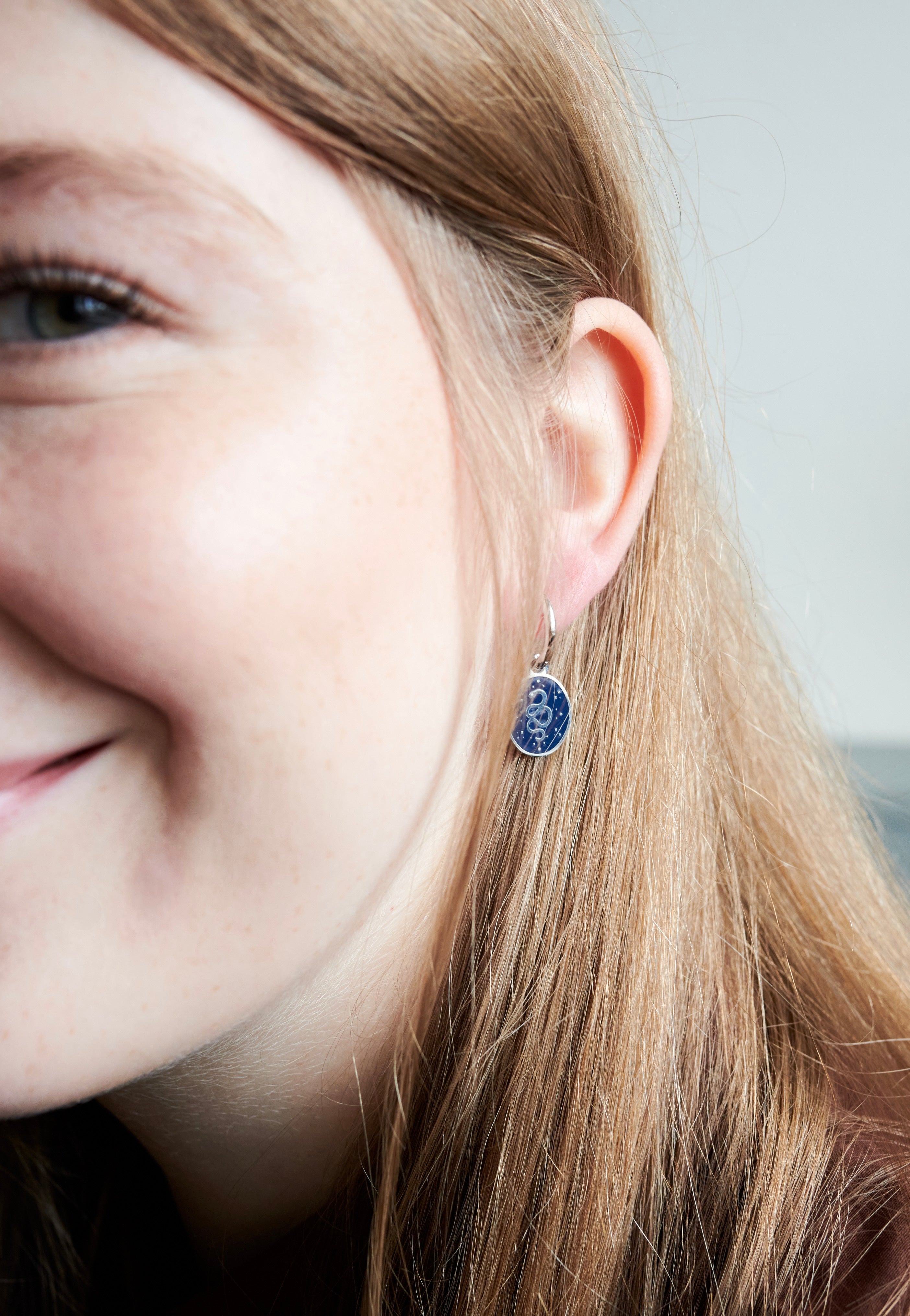 Wildcat - Little Mystic Snake Silver - Earrings | Neutral-Image