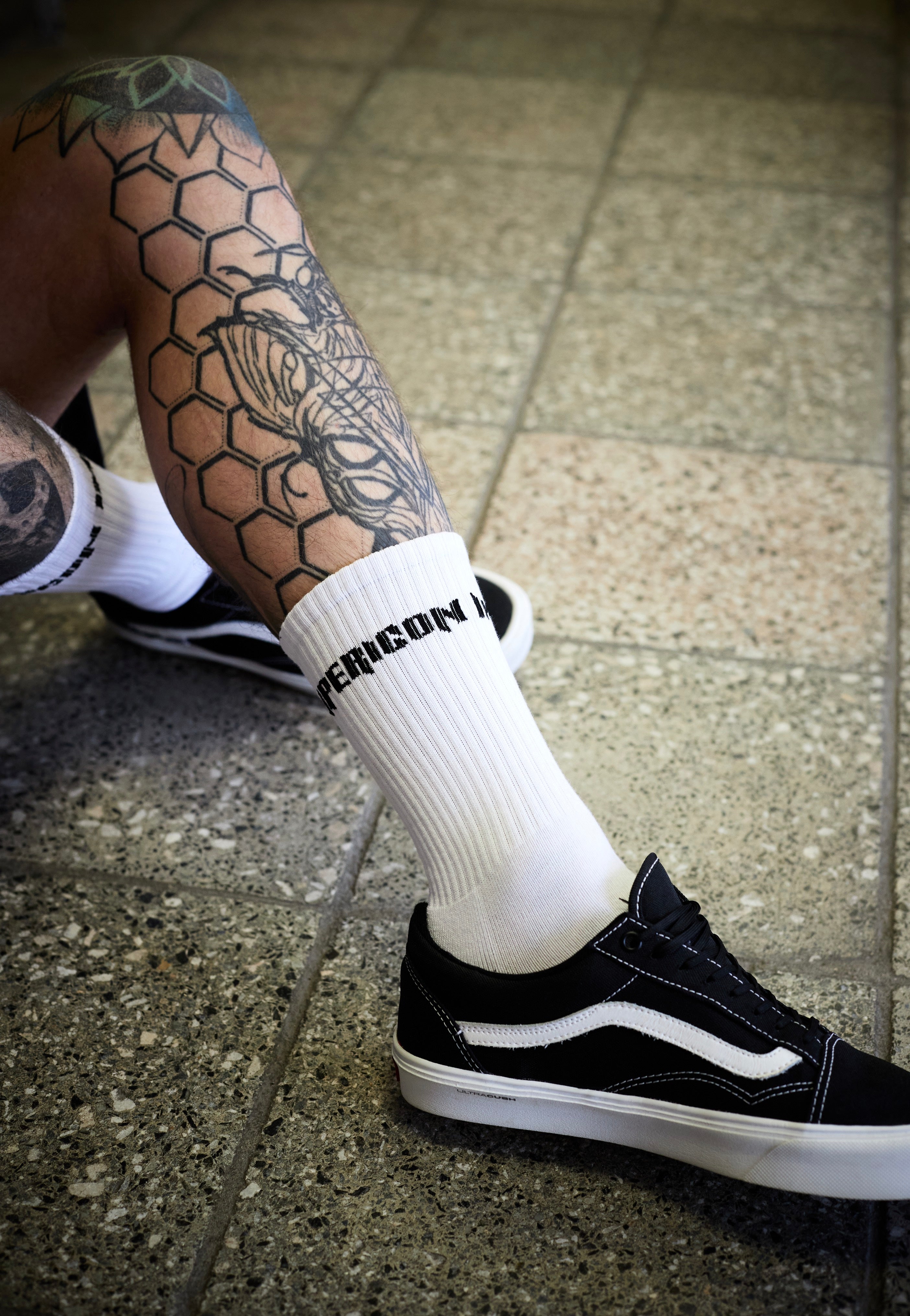 Impericon - Logo White - Socks | Neutral-Image