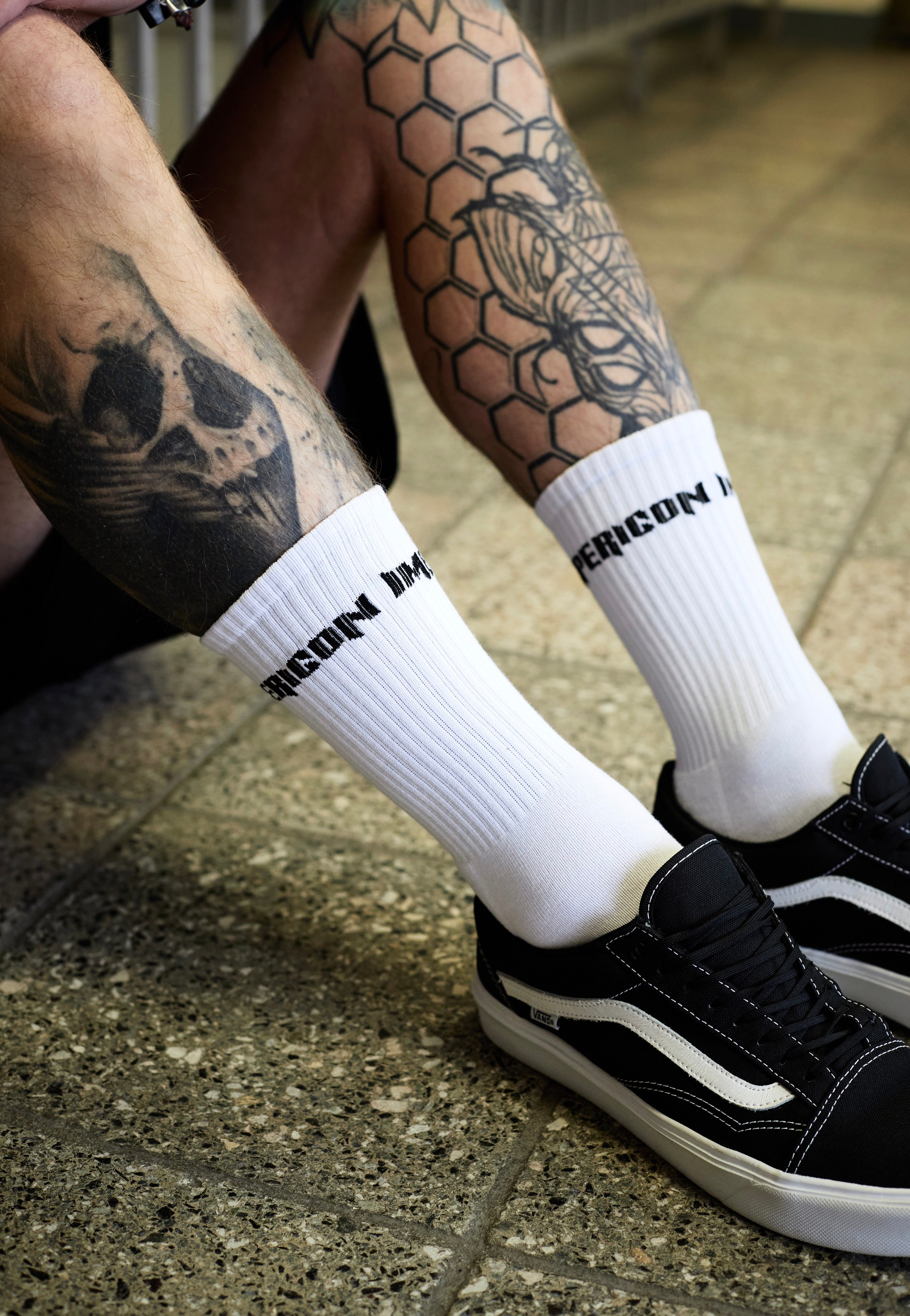 Impericon - Logo White - Socks | Neutral-Image