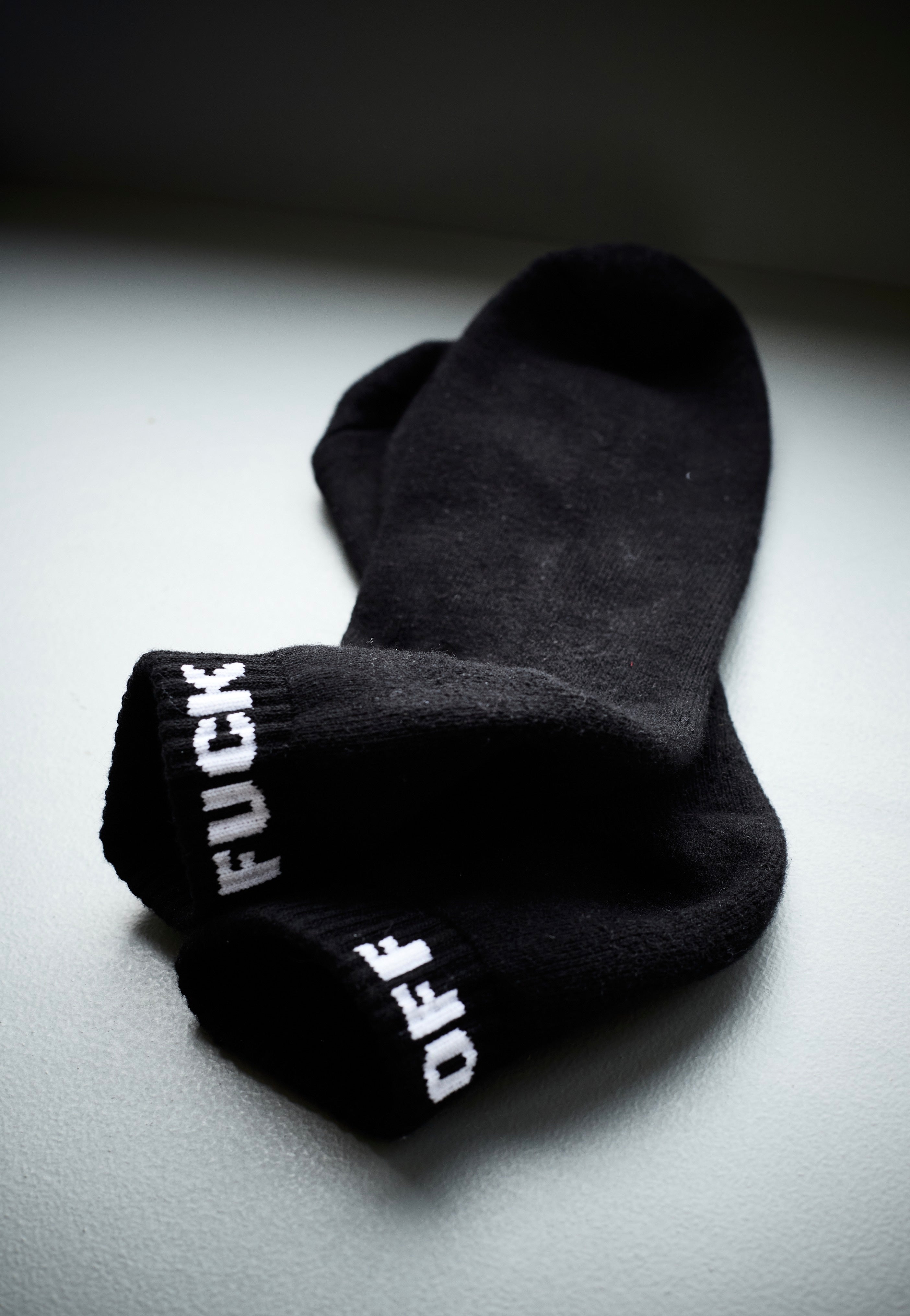 Dancitee - Fuck Off Sneaker Black - Socks | Neutral-Image