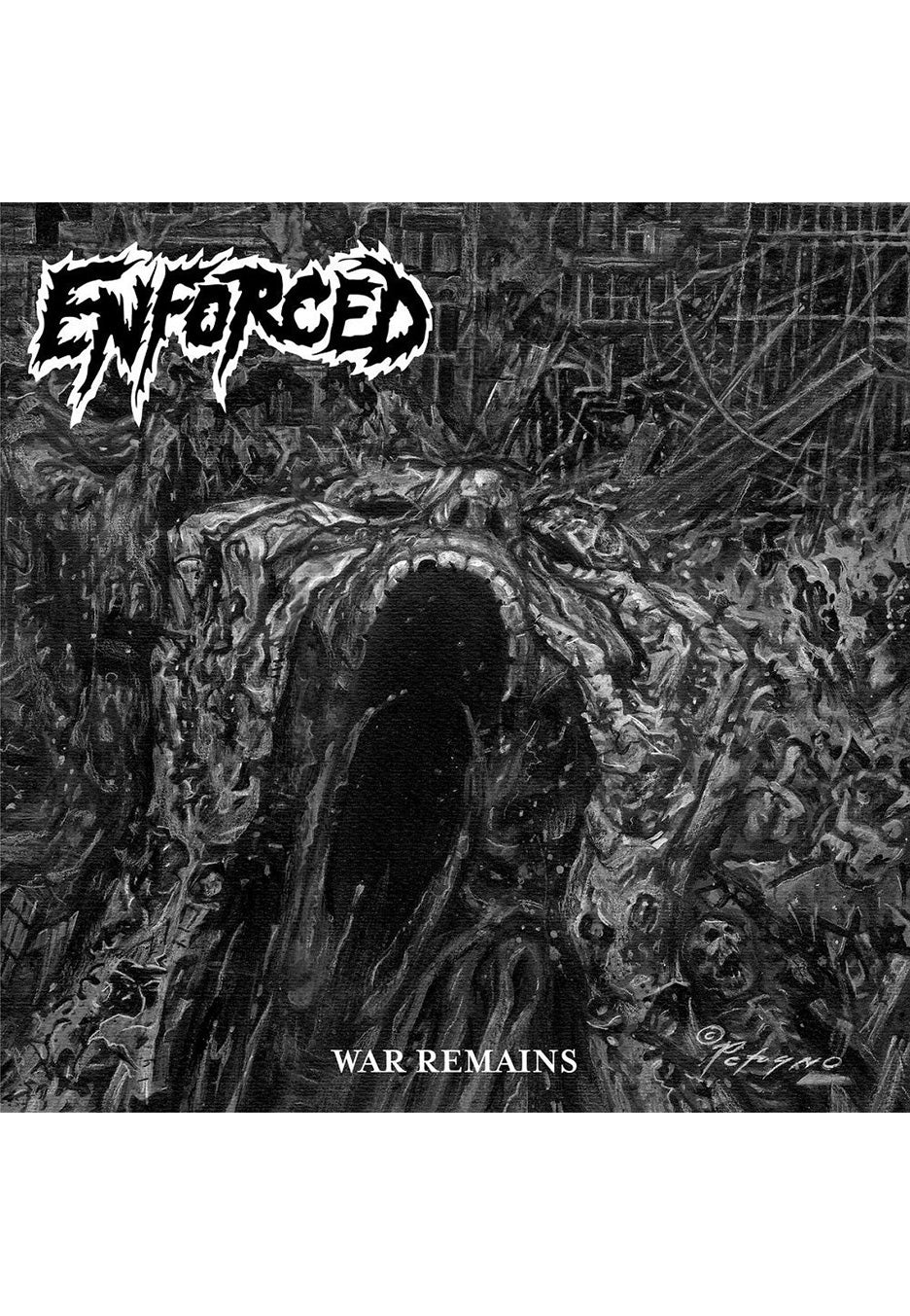 Enforced - War Remains Blue - Colored Vinyl | Neutral-Image