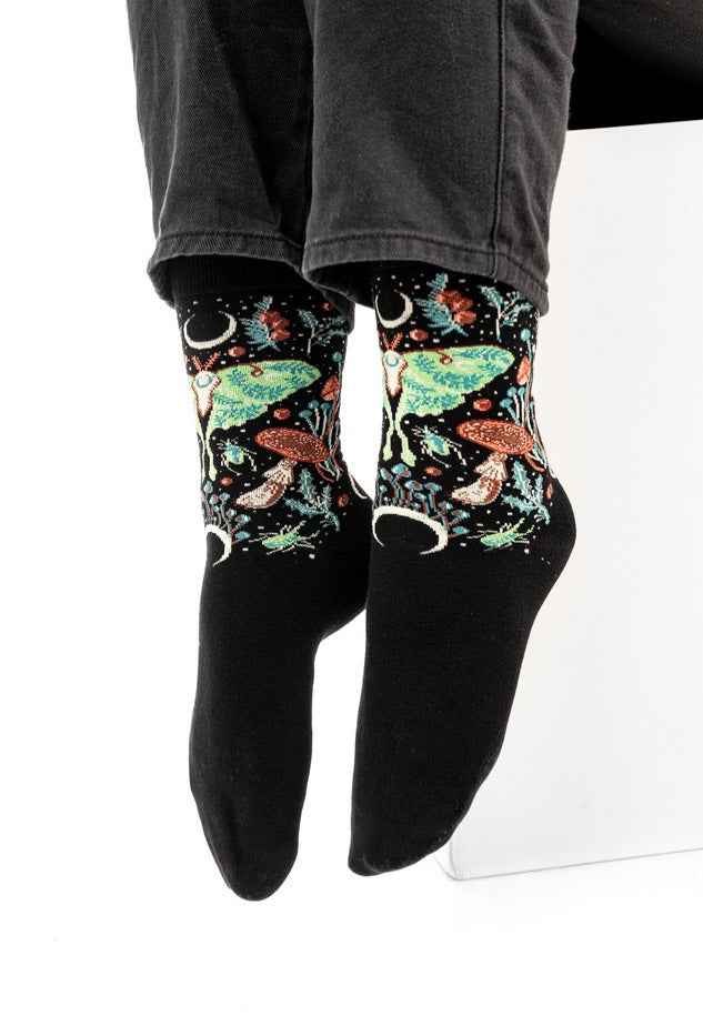 Restyle - Autumnal Equinox Jaquard - Socks | Neutral-Image