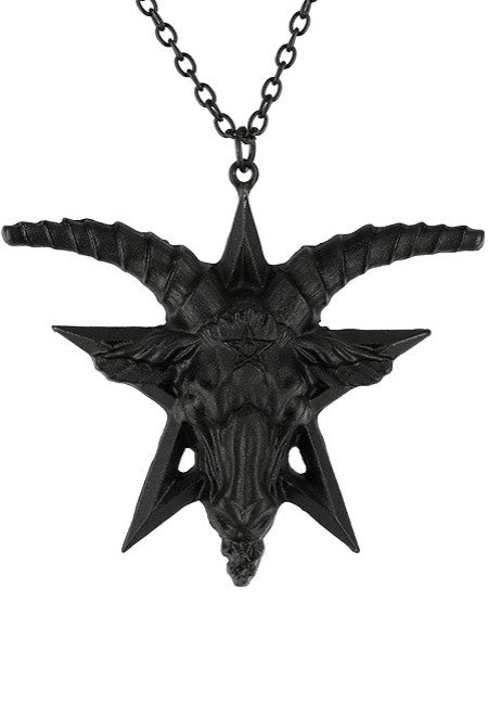 Restyle - Baphomet Black - Necklace | Neutral-Image