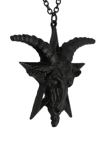 Restyle - Baphomet Black - Necklace | Neutral-Image