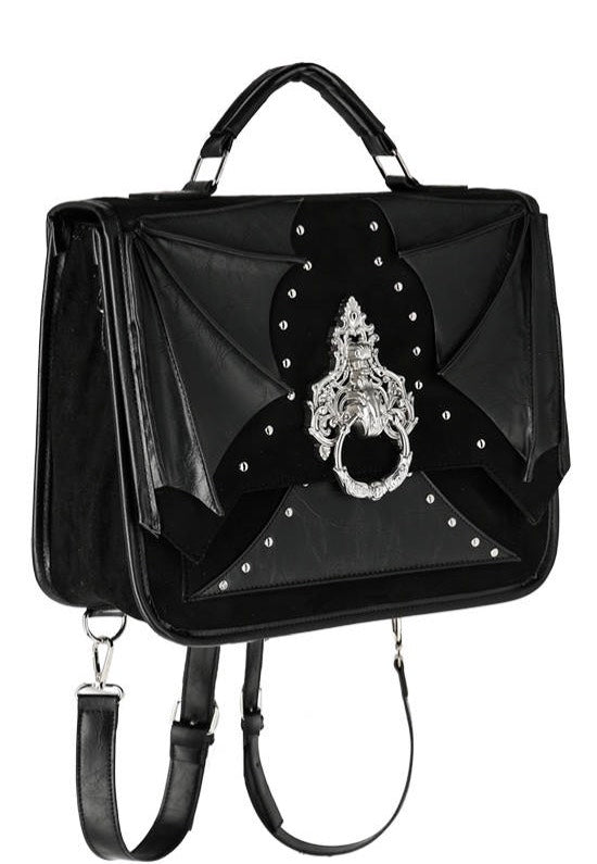 Restyle - Bat Knocker Messenger Black - Bag | Neutral-Image