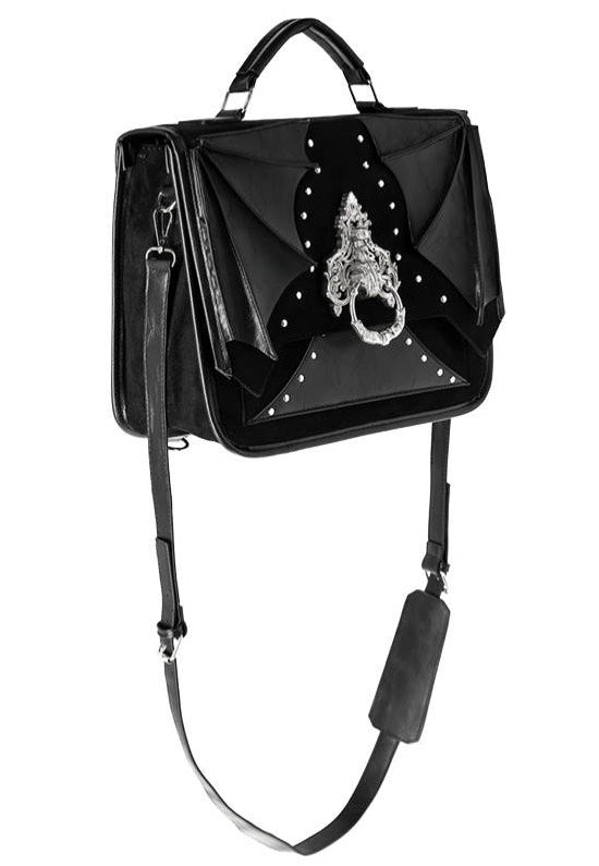 Restyle - Bat Knocker Messenger Black - Bag | Neutral-Image