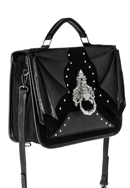 Restyle - Bat Knocker Messenger Black - Bag | Neutral-Image