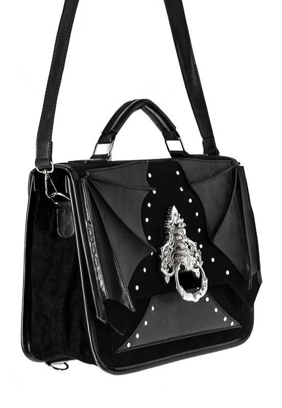 Restyle - Bat Knocker Messenger Black - Bag | Neutral-Image