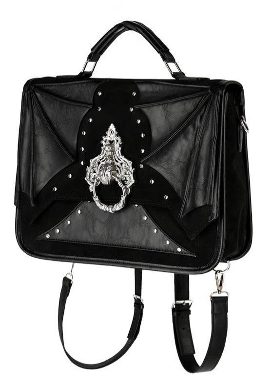 Restyle - Bat Knocker Messenger Black - Bag | Neutral-Image