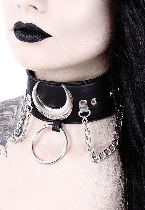 Restyle - Iron Moon Black/Silver - Choker | Neutral-Image