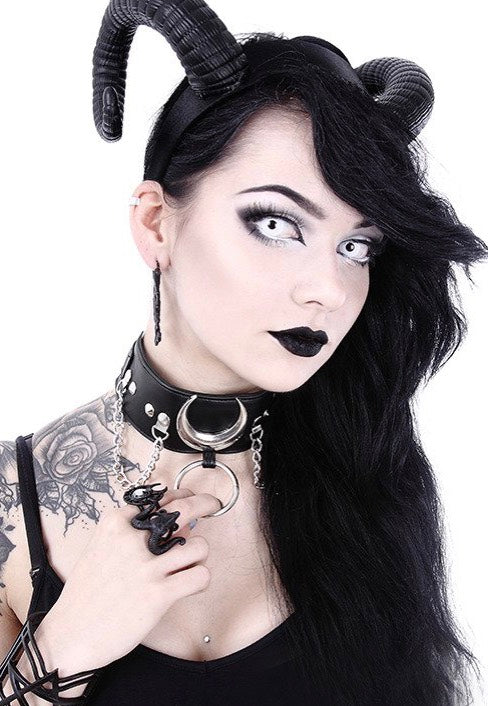 Restyle - Iron Moon Black/Silver - Choker | Neutral-Image