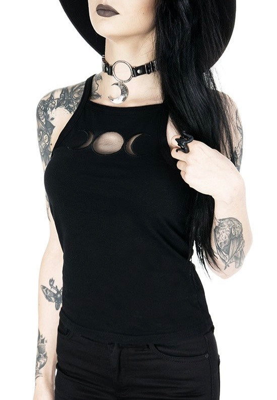 Restyle - Triple Goddess Black - Top | Women-Image