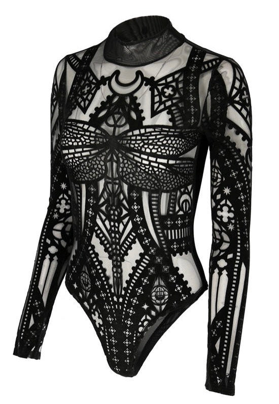 Restyle - Cathedral Dragonfly Black - Body | Women-Image