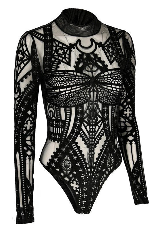 Restyle - Cathedral Dragonfly Black - Body | Women-Image