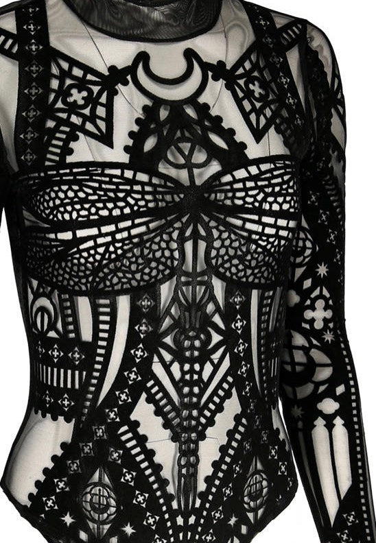 Restyle - Cathedral Dragonfly Black - Body | Women-Image