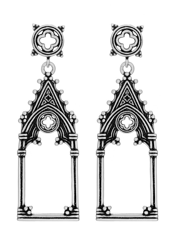 Restyle - Cathedralis Silver - Earrings | Neutral-Image