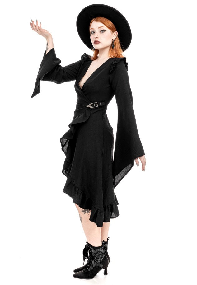 Restyle - Cathedralis Black - Dress | Women-Image