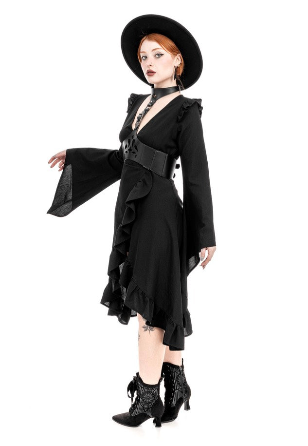 Restyle - Cathedralis Black - Dress | Women-Image