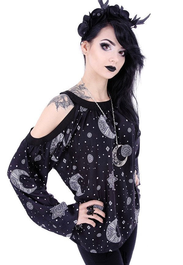 Restyle - Moon Hippie Oversized - Top | Women-Image