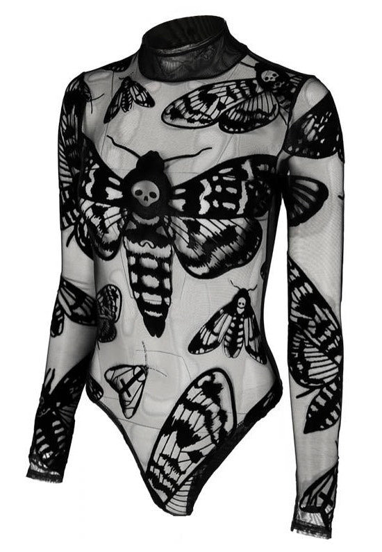 Restyle - Death'S Head Hawkmoth Black - Body | Women-Image