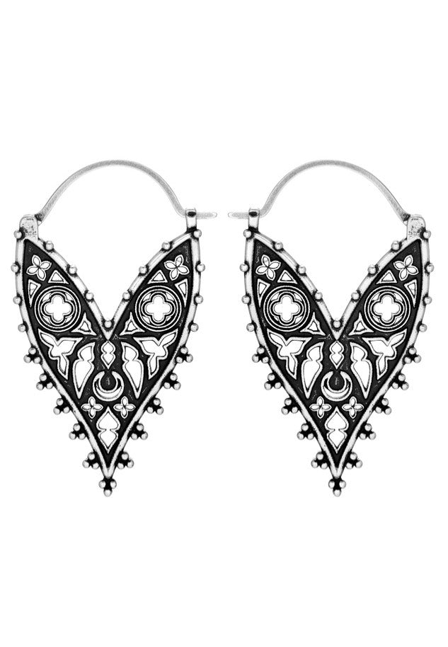 Restyle - Deity Hoop Silver - Earrings | Neutral-Image