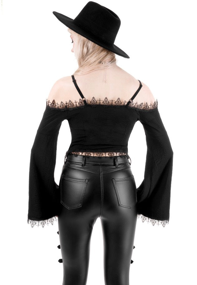 Restyle - Delphyne Black - Top | Women-Image