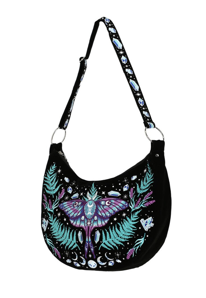 Restyle - Enchanted Forest Hobo With Magical Black - Bag | Neutral-Image