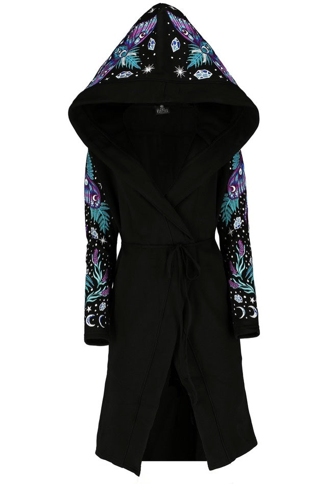 Restyle - Enchanted Forest Black - Cardigan | Women-Image