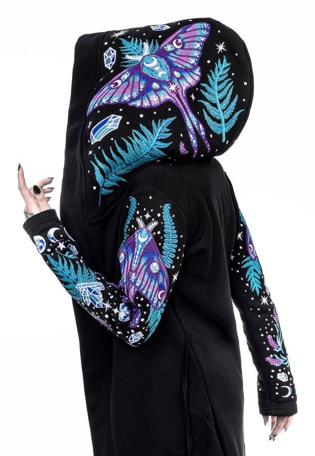 Restyle - Enchanted Forest Black - Cardigan | Women-Image