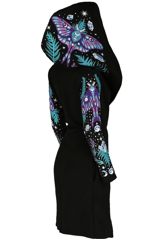 Restyle - Enchanted Forest Black - Cardigan | Women-Image