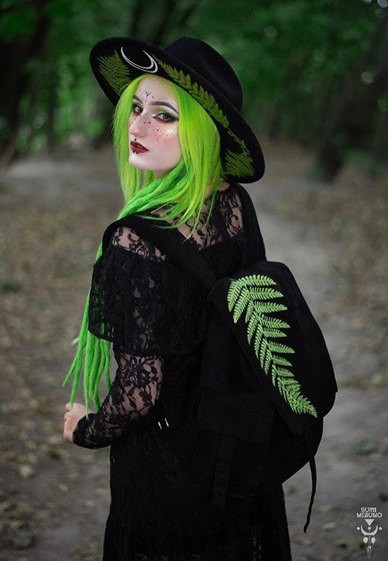 Restyle - Fern Black/Green - Backpack | Neutral-Image