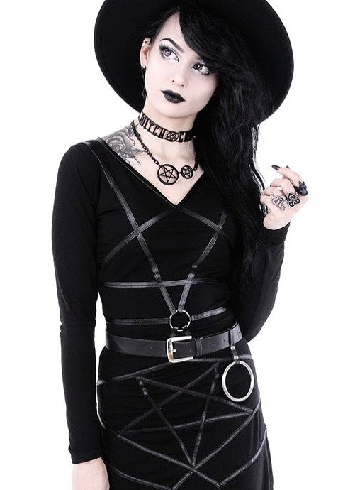 Restyle - Gothic Big Ring - Belt | Women-Image